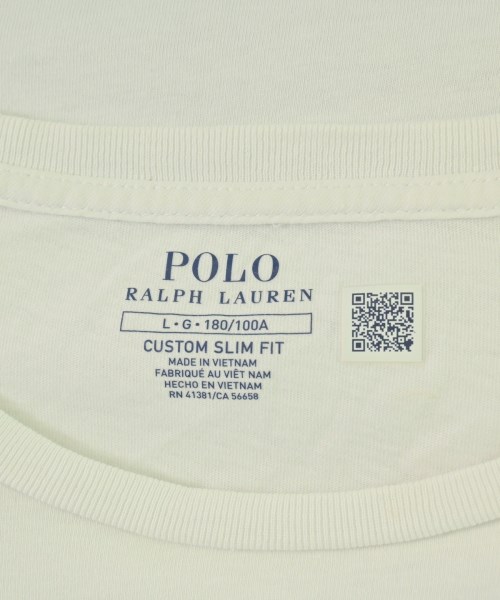Polo Ralph Lauren（ポロラルフローレン）Tシャツ・カットソー 白 サイズ:L メンズ/2200709343028
