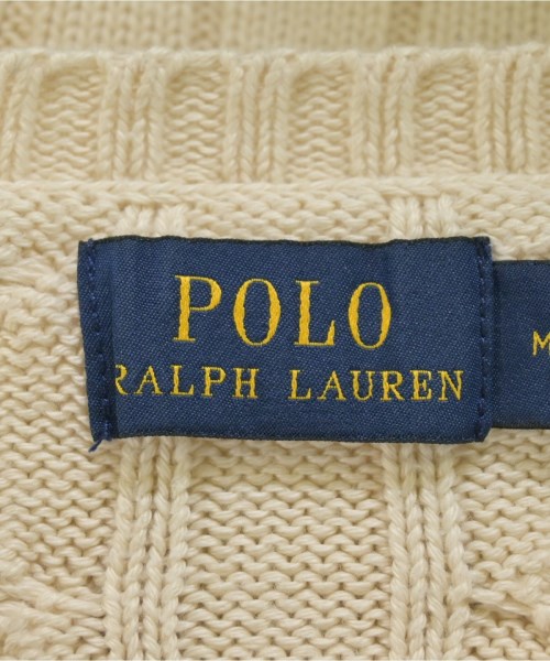 Polo Ralph Lauren（ポロラルフローレン）ニット・セーター 白 サイズ:M メンズ/2200712058087