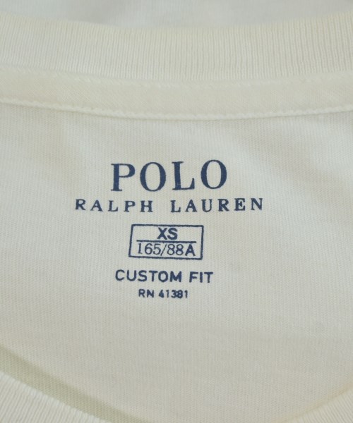 Polo Ralph Lauren（ポロラルフローレン）Tシャツ・カットソー 白 サイズ:XS メンズ/2200707282077