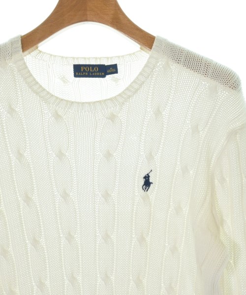 Polo Ralph Lauren（ポロラルフローレン）ニット・セーター 白 サイズ:M レディース/2200707511047