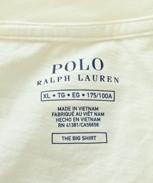 Polo Ralph Lauren（ポロラルフローレン）Tシャツ・カットソー 白 サイズ:XL メンズ/2200713296341