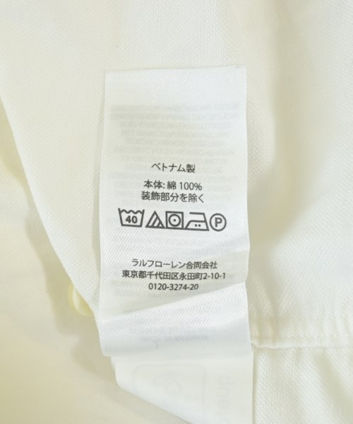 Polo Ralph Lauren（ポロラルフローレン）カジュアルシャツ 白 サイズ:L メンズ/2200713520095