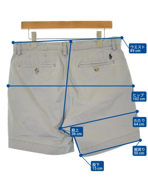 Polo Ralph Lauren（ポロラルフローレン）ショートパンツ グレー サイズ:32(L位) メンズ/2200715861110