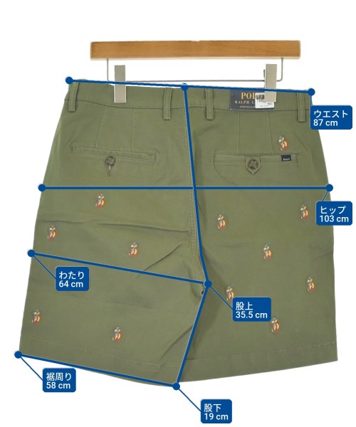 Polo Ralph Lauren（ポロラルフローレン）ショートパンツ カーキ サイズ:32(L位) メンズ/2200715861127