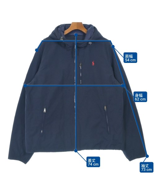Polo Ralph Lauren（ポロラルフローレン）ダウンジャケット/ダウンベスト 紺 サイズ:XL メンズ/2200717654017
