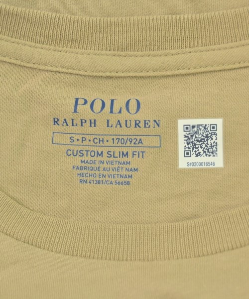Polo Ralph Lauren（ポロラルフローレン）Tシャツ・カットソー ベージュ サイズ:S メンズ/2200712968225