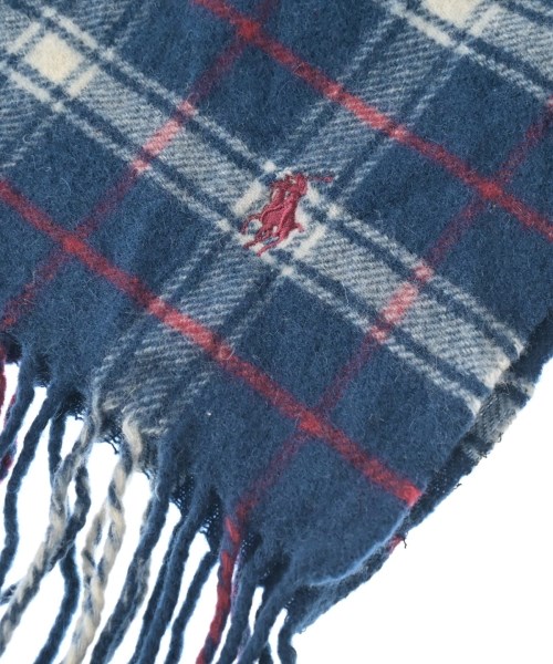 Polo Ralph Lauren（ポロラルフローレン）マフラー 青 サイズ:- メンズ/2200634044427