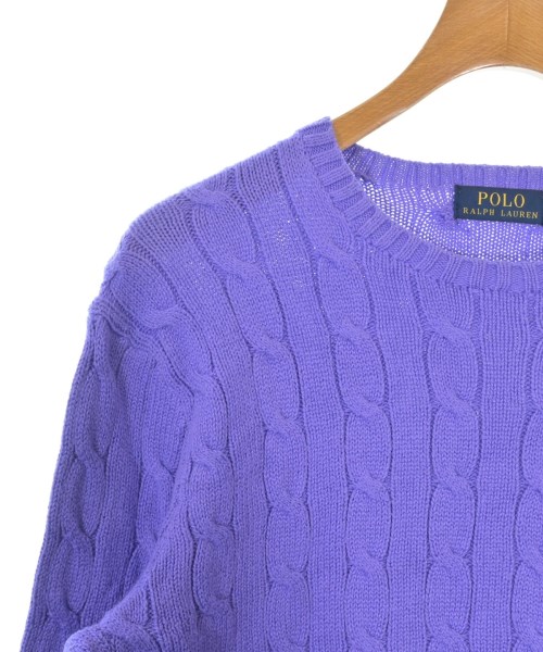 Polo Ralph Lauren（ポロラルフローレン）ニット・セーター 紫 サイズ:S メンズ/2200645717037