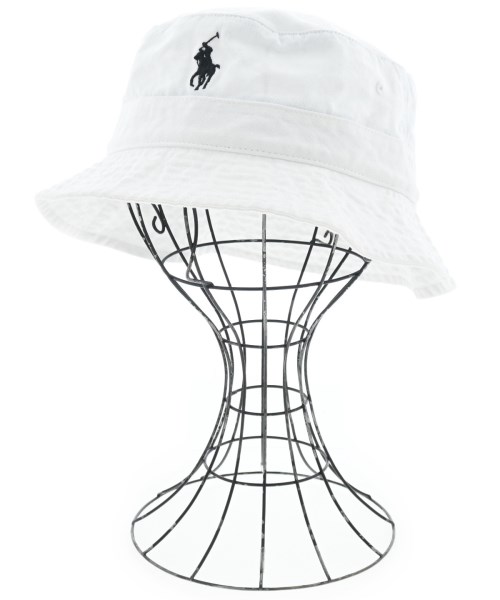 Polo Ralph Lauren(ポロラルフローレン)ハット 白 サイズ:M/2200648549093