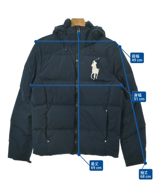Polo Ralph Lauren（ポロラルフローレン）ダウンジャケット/ダウンベスト 紺 サイズ:S メンズ/2200650742017
