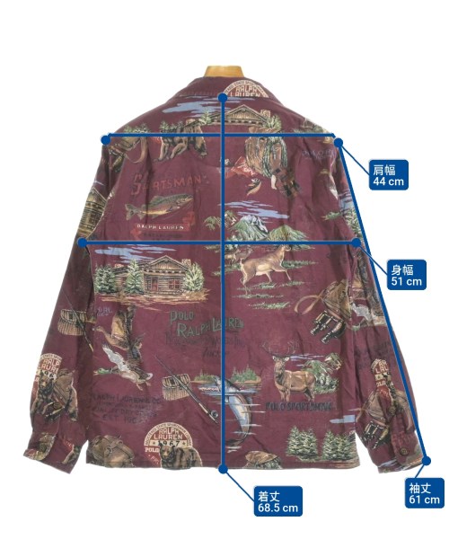 Polo Ralph Lauren（ポロラルフローレン）カジュアルシャツ 赤 サイズ:S メンズ/2200641595011