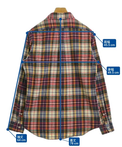 Polo Ralph Lauren（ポロラルフローレン）カジュアルシャツ 赤 サイズ:M メンズ/2200645535112