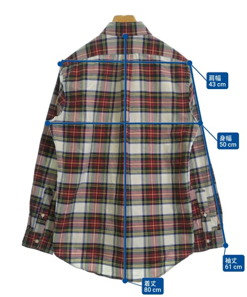 Polo Ralph Lauren（ポロラルフローレン）カジュアルシャツ 赤 サイズ:M メンズ/2200645535129