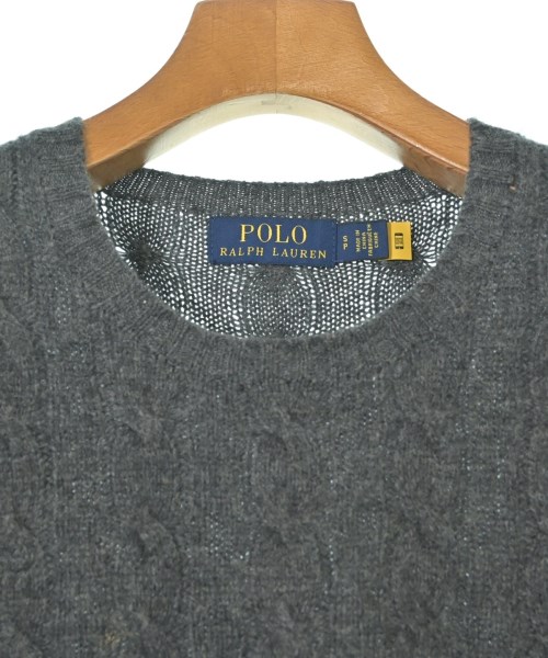 Polo Ralph Lauren（ポロラルフローレン）ニット・セーター グレー サイズ:S メンズ/2200643820029