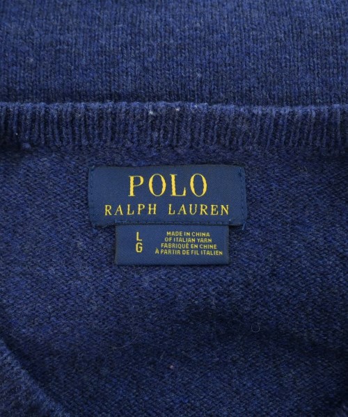 Polo Ralph Lauren（ポロラルフローレン）ニット・セーター 青 サイズ:L メンズ/2200651301145