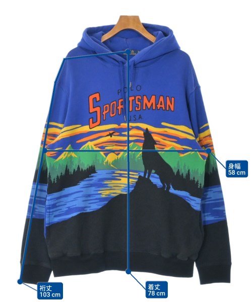 Polo Ralph Lauren（ポロラルフローレン）パーカー 青 サイズ:XL メンズ/2200651327053