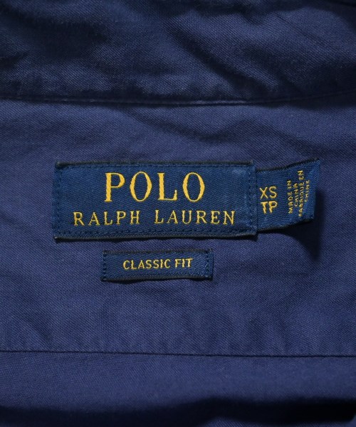 Polo Ralph Lauren（ポロラルフローレン）カジュアルシャツ 紺 サイズ:XS メンズ/2200646189086