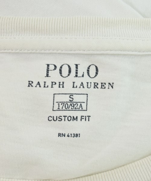 Polo Ralph Lauren（ポロラルフローレン）Tシャツ・カットソー 白 サイズ:S メンズ/2200652076080