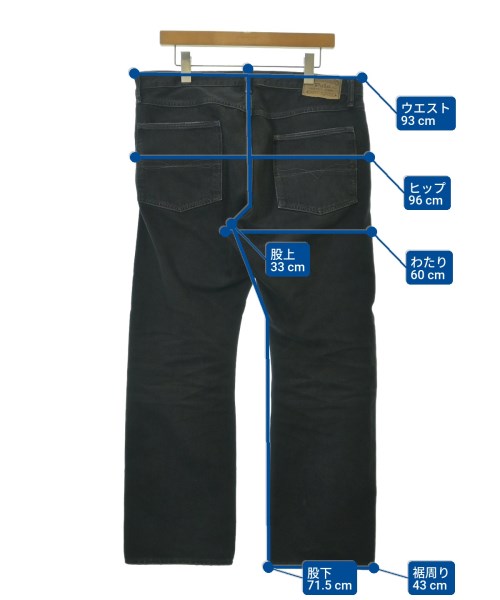 Polo Ralph Lauren（ポロラルフローレン）デニムパンツ 黒 サイズ:34(XL位) メンズ/2200651925372