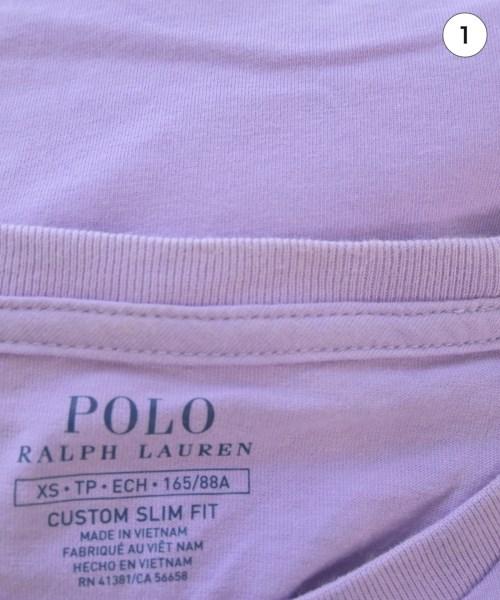 Polo Ralph Lauren（ポロラルフローレン）Tシャツ・カットソー 紫 サイズ:XS メンズ/2200654059166
