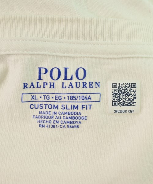 Polo Ralph Lauren（ポロラルフローレン）Tシャツ・カットソー 白 サイズ:XL メンズ/2200645417036