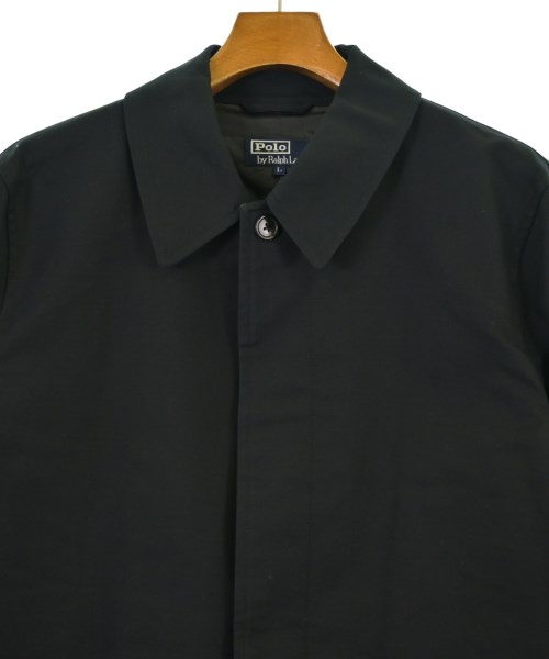 Polo Ralph Lauren（ポロラルフローレン）ステンカラーコート 黒 サイズ:L メンズ/2200654461013