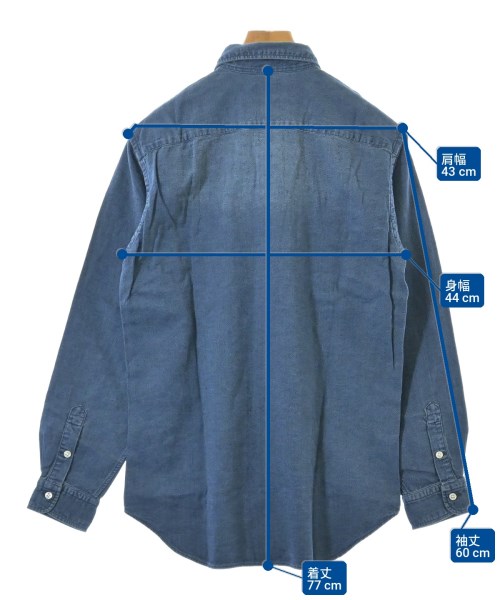 Polo Ralph Lauren（ポロラルフローレン）カジュアルシャツ 紺 サイズ:170(S位) メンズ/2200695958046
