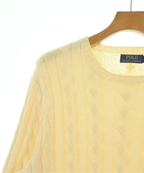 Polo Ralph Lauren（ポロラルフローレン）ニット・セーター 白 サイズ:M メンズ/2200700308088