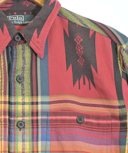 Polo Ralph Lauren（ポロラルフローレン）カジュアルシャツ 赤 サイズ:M メンズ/2200703210371