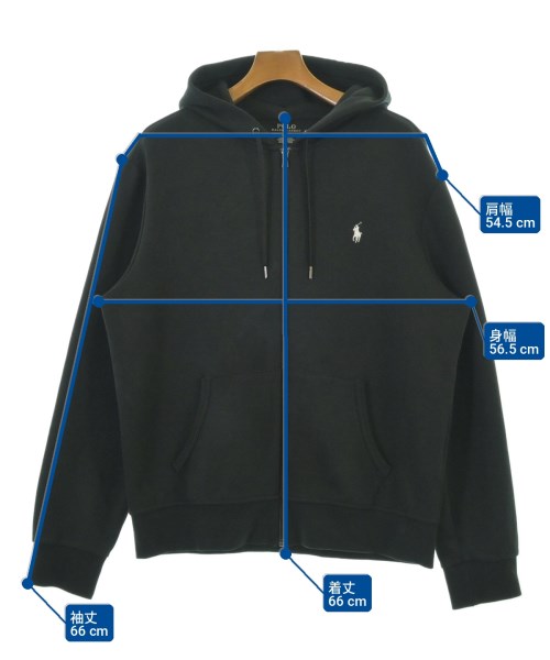 Polo Ralph Lauren（ポロラルフローレン）パーカー 黒 サイズ:L メンズ/2200703287083