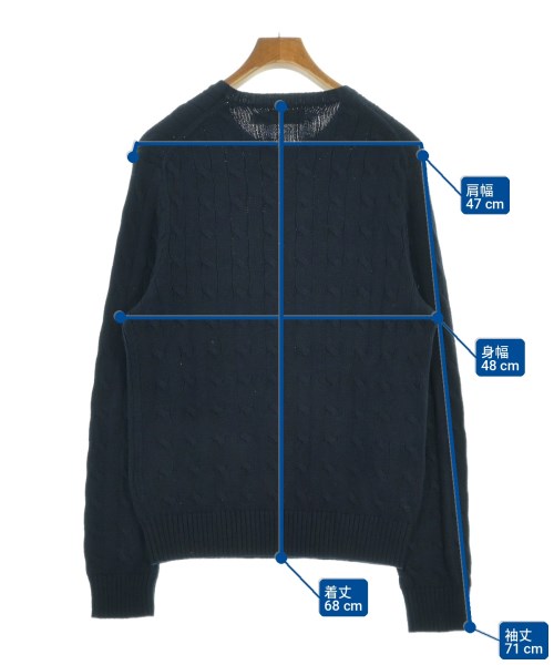 Polo Ralph Lauren（ポロラルフローレン）ニット・セーター 紺 サイズ:M メンズ/2200701248024