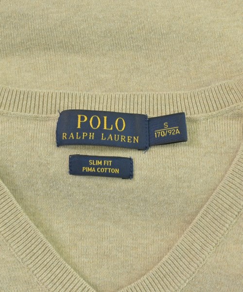 Polo Ralph Lauren（ポロラルフローレン）ニット・セーター ベージュ サイズ:S メンズ/2200703496041