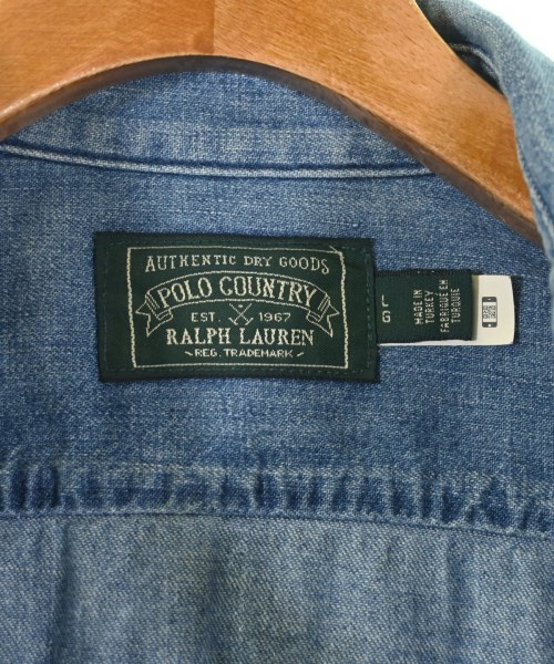 Polo Ralph Lauren（ポロラルフローレン）カジュアルシャツ 青 サイズ:L メンズ/2200704581029