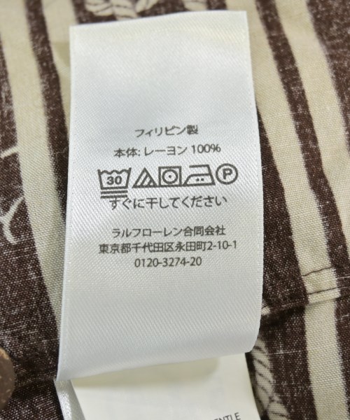 Polo Ralph Lauren（ポロラルフローレン）カジュアルシャツ 茶 サイズ:M メンズ/2200704581036