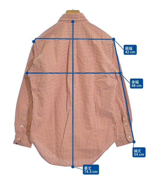 Polo Ralph Lauren（ポロラルフローレン）カジュアルシャツ 赤 サイズ:S メンズ/2200704822016