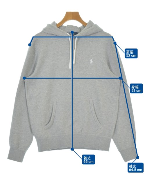 Polo Ralph Lauren（ポロラルフローレン）パーカー グレー サイズ:S メンズ/2200704959088