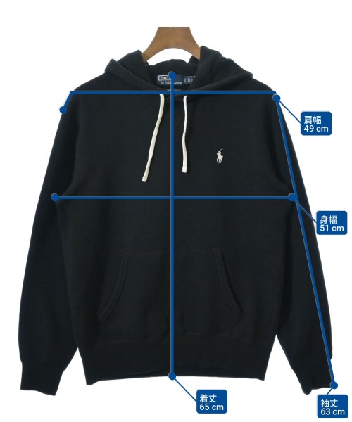 Polo Ralph Lauren（ポロラルフローレン）パーカー 黒 サイズ:S メンズ/2200704959095
