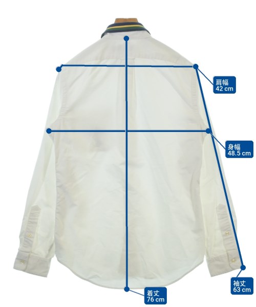 Polo Ralph Lauren（ポロラルフローレン）カジュアルシャツ 白 サイズ:S メンズ/2200703128010