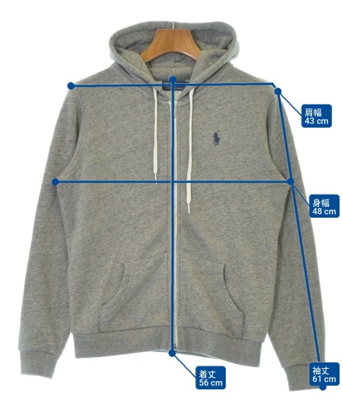 Polo Ralph Lauren（ポロラルフローレン）パーカー グレー サイズ:XS メンズ/2200707448039