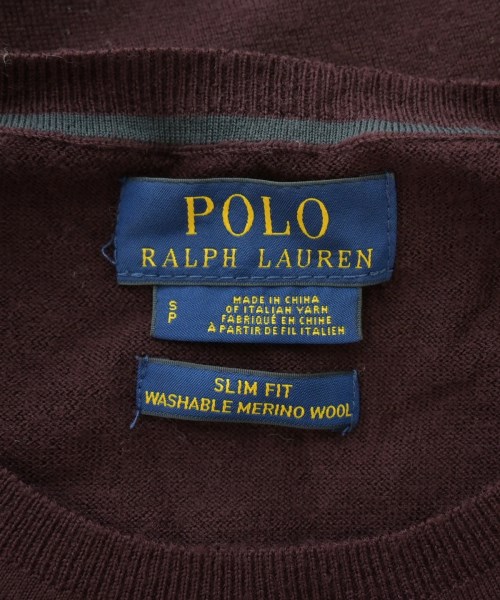 Polo Ralph Lauren（ポロラルフローレン）ニット・セーター 茶 サイズ:S メンズ/2200705396325