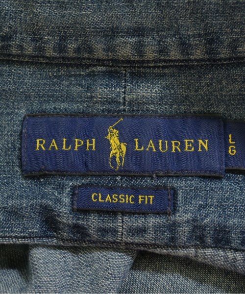 Polo Ralph Lauren（ポロラルフローレン）カジュアルシャツ 紺 サイズ:L メンズ/2200707994260