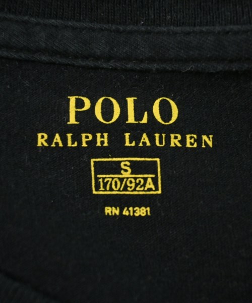 Polo Ralph Lauren（ポロラルフローレン）Tシャツ・カットソー 黒 サイズ:S メンズ/2200703344205