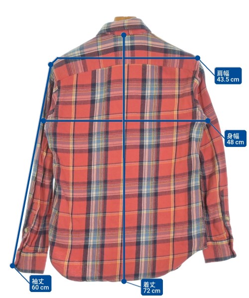 Polo Ralph Lauren（ポロラルフローレン）カジュアルシャツ 赤 サイズ:S メンズ/2200704241442