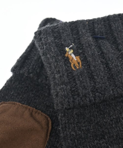 Polo Ralph Lauren（ポロラルフローレン）手袋 グレー サイズ:ONE メンズ/2200704170391