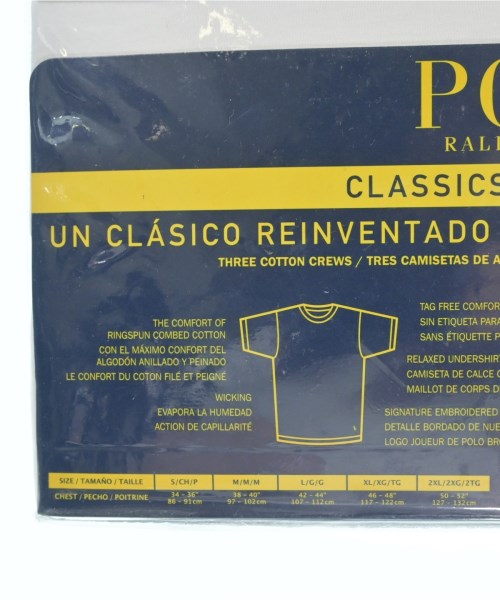 Polo Ralph Lauren（ポロラルフローレン）Tシャツ・カットソー 白 サイズ:M メンズ/2200704664357