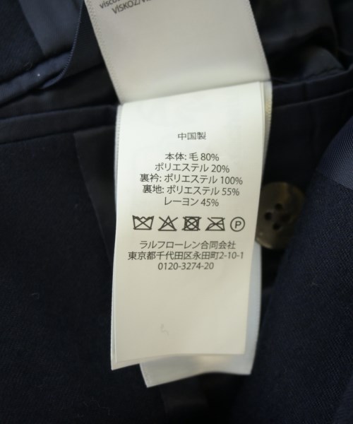Polo Ralph Lauren（ポロラルフローレン）ジャケット 紺 サイズ:38(S位) メンズ/2200706870015