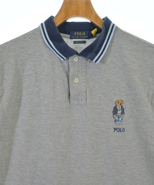 Polo Ralph Lauren（ポロラルフローレン）ポロシャツ グレー サイズ:XL メンズ/2200706870404