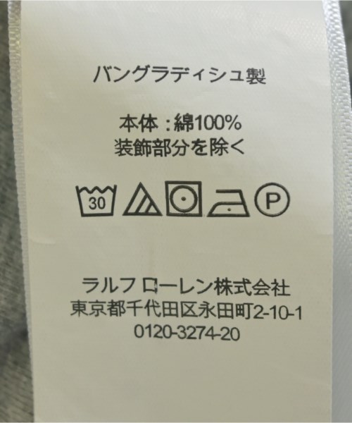 Polo Ralph Lauren（ポロラルフローレン）Tシャツ・カットソー グレー サイズ:L メンズ/2200706870459