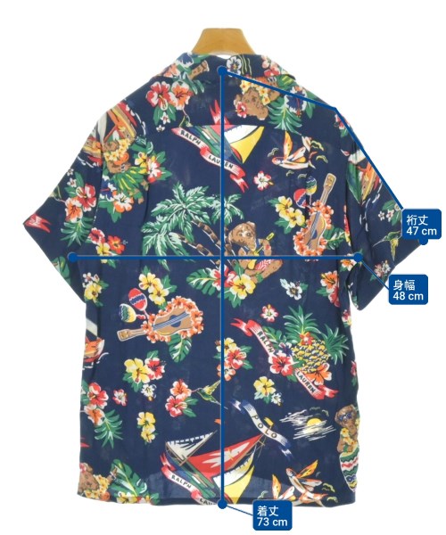 Polo Ralph Lauren（ポロラルフローレン）カジュアルシャツ 紺 サイズ:S メンズ/2200709400011