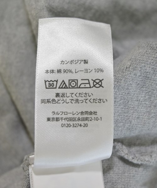 Polo Ralph Lauren（ポロラルフローレン）Tシャツ・カットソー グレー サイズ:L メンズ/2200707292014